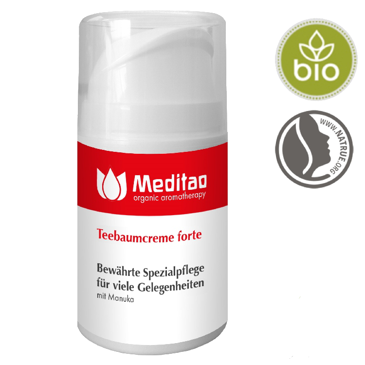 Krem z drzewem herbacianym forte, 50 ml, Meditao